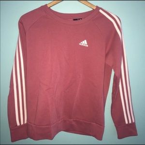 Adidas sweatshirt, soft inside and barely worn!